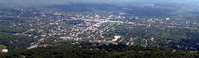 Aerial photograph of Plainfield