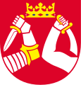 Escudo de la región de Carelia del Norte (el tipo original)