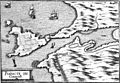 Carte du Conquet en 1634 (par Tassin).