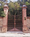 Portalada, tanca i jardí de Vil·la Martin (la Garriga)