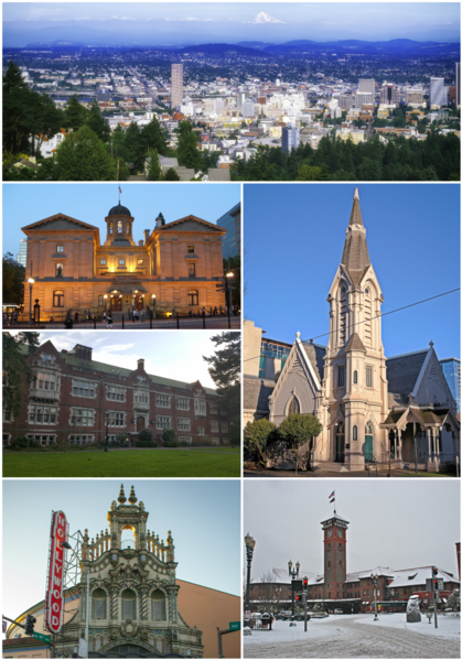 File:Portland, OR architecture landmark collage.png