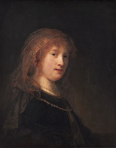 File:Portrait of Saskia van Uylenburgh by Rembrandt.jpg