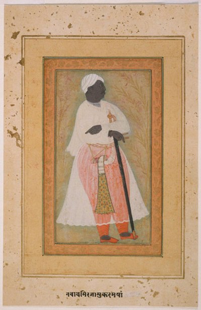 Portrait of Malik Ambar c. 1610-20