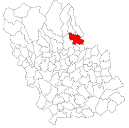 Kaart van Posești
