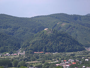 Považská Bystrica: Polohopis, Časti mesta, Dejiny