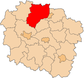 Localisation de Powiat de Świecie