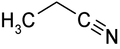 C2H5CN，丙腈