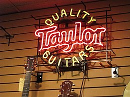 Quality Taylor Guitars neon sign.jpg