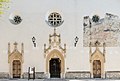 * Nomination Western facade with portals and rose windows of the parish church Saint Peter on Linhart Square, Radovljica, Upper Carniola, Slovenia --Johann Jaritz 02:23, 13 April 2017 (UTC) * Promotion Good quality. --Uoaei1 06:17, 13 April 2017 (UTC)