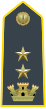 Rank insignia of tenente colonnello of the Guardia di Finanza.svg