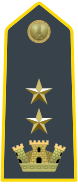 Rank insignia of tenente colonnello of the Guardia di Finanza