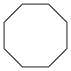 Structuurformule van cyclo-octaan