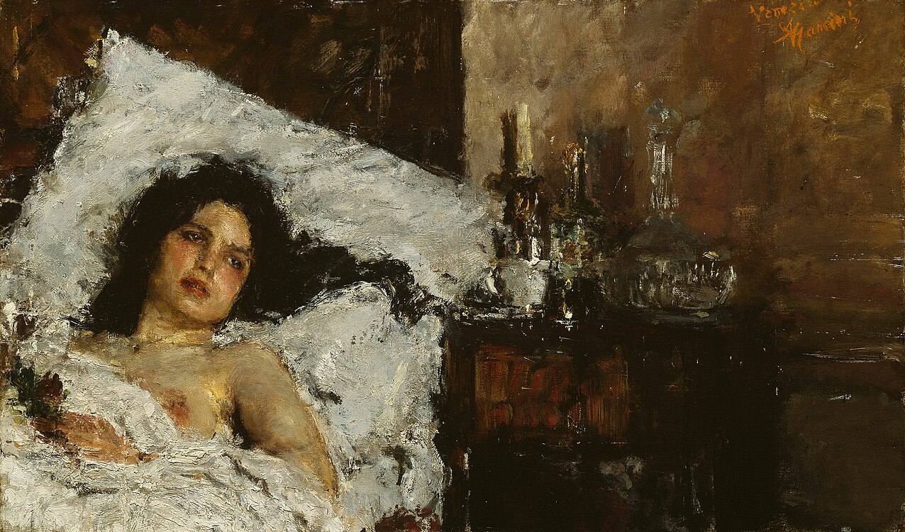 Resting - Antonio Mancini