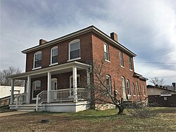 Ripley County Jail, Sheriff's Office and Residence NRHP 91000386 Ripley County, MO.jpg