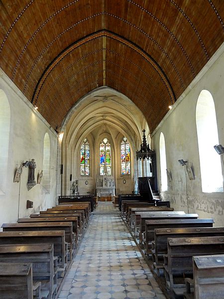 File:Roberval (60), église Saint-Remy, nef, vue vers l'est 2.JPG