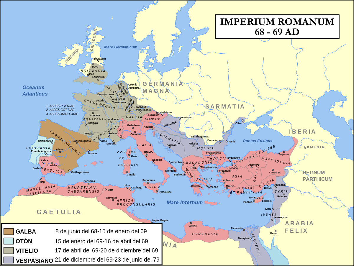 Año de los cuatro emperadores - Wikipedia, la enciclopedia libre