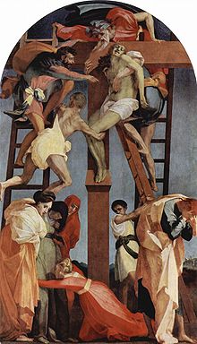 Rosso Fiorentino, Deposition from the Cross Rosso Fiorentino 002.jpg