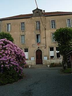 Skyline of Royère-de-Vassivière