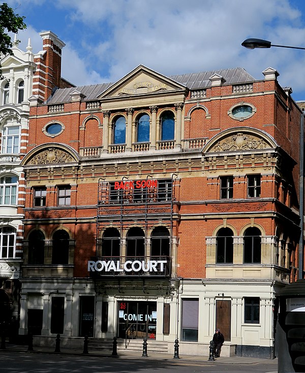 The Royal Court Theatre in 2020