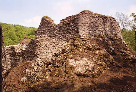 Ruine Sternenberg Gesamtansicht SW