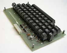 Don Lancaster's $40 Keyboard kit produced by SWTPC. SWTPC Keyboard.jpg