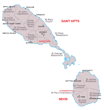 Svätý Krištof A Nevis