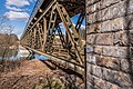 English: Railway bridge across the Drava Deutsch: Eisenbahnbrücke über die Drau