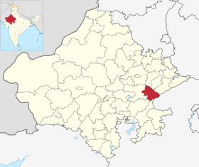 Localisation de District de Sawai Madhopur
