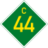 C44 Straßenschild}}