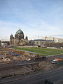 Schloßplatz po rozbiórce Pałacu Republiki