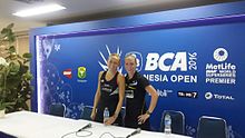 Selena Piek - Eefje Muskens Indonesia Open 2016.jpg