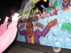 ‎ Float lampooning Louisiana State Senator Derrick Shepherd