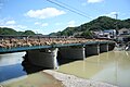 平成21年台風第9号被災後の佐用大橋（兵庫県佐用町）