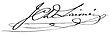 firma di Charles Laisné