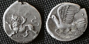 SIKYONA - SIKYON Sicyone, Sikyonie c. 450-425 AC. (7,5mm, 0,42g, 12h)