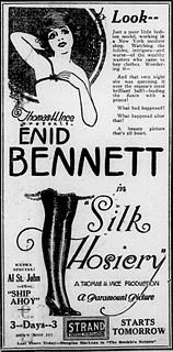 <i>Silk Hosiery</i> 1920 film by Fred Niblo