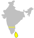 Verbreitungsgebiet von Singhalesisch