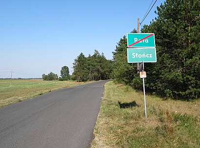 How to get to Słończ with public transit - About the place