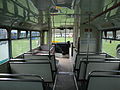 The interior of preserved Solent Blue Line 37 (NDL 637M), a Bristol VRT/ECW, at Havenstreet railway station, Isle of Wight for the Bustival 2012 event, held by Southern Vectis.