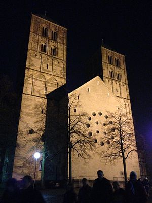 Münster St.-Paulus-Dom: Vorgängerbauten (1. und 2. Dom), Baugeschichte des heutigen Doms (ab 1192), Architektur