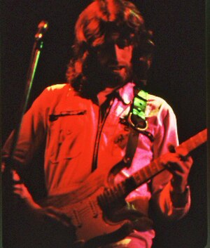 Hillage in concert, circa 1978