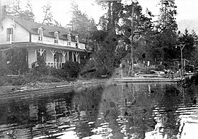 Seton House at Shalalth, 1946