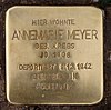 Stolperstein Bamberger Str 37 (Schön) Annemarie Meyer.jpg