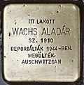 Stolperstein für Aladar Wachs (Nyíregyháza).jpg