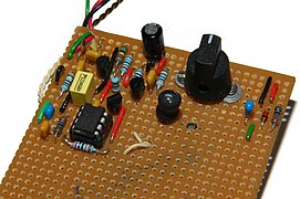 component side of AM receiver