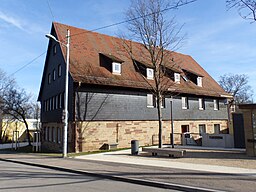 Stuttgart, Parlerstraße 100, Mühlbachhofschule (Gebäude nordwestlich)