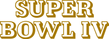 Super Bowl IV Logo.svg