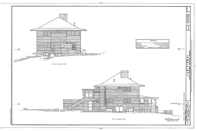 File:Tan-Y-Deri, Taliesin , Spring Green, Sauk County, WI HABS WIS,56-SPGR,1- (sheet 7 of 12).tif