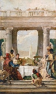 Kleopatřina hostina (obrazy Tiepolo) - Stockholms universitet.jpg