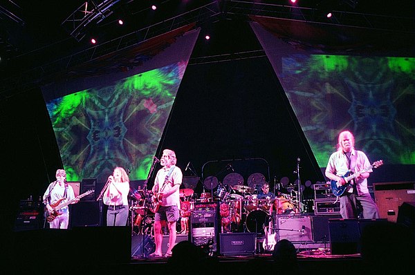 The Dead performing on June 17, 2003
